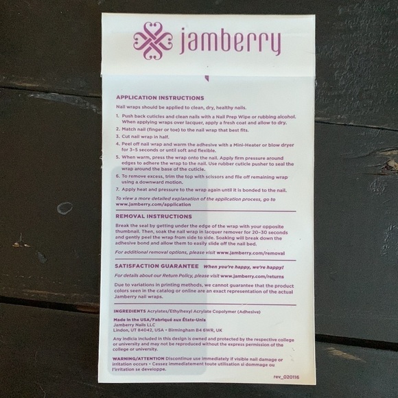 Jamberry Christmas Nail Wraps - Tinsel Time - Picture 5 of 9